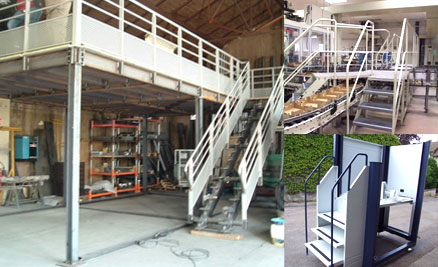 Fabricatin de mezzanines industrielles